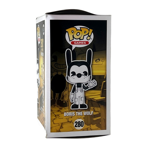 Funko POP! Games #280 Boris the Wolf Bendy Got Topic Exclusive Pre-Release - Picture 8 of 8